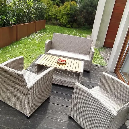 Lägenhet Z Ogrodem, 20 Metrow Od Plazy *